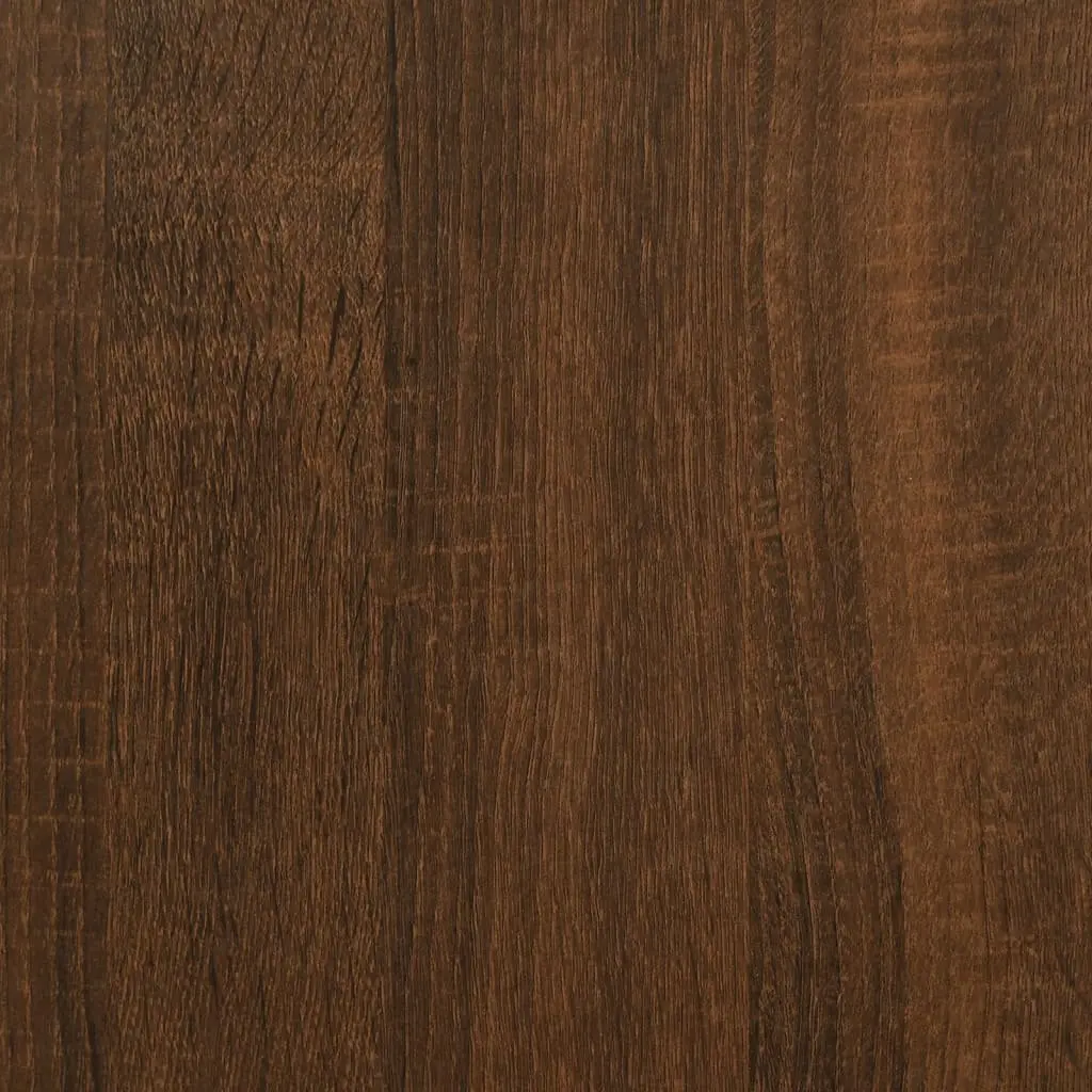 Bedside Cabinets 2 pcs Brown Oak Engineered Wood 39x39x47.5 cm Nightstand
