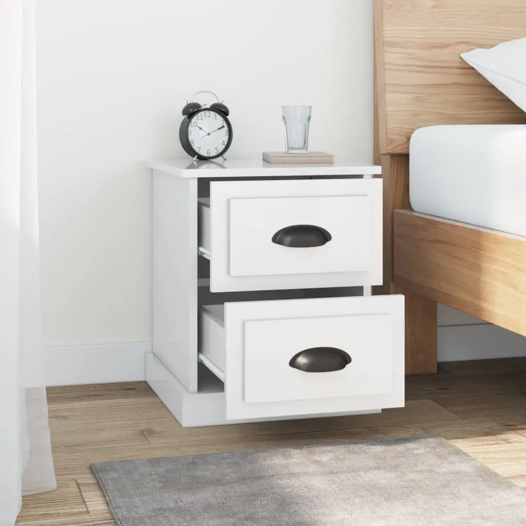 2 Drawer Bedside Cabinet