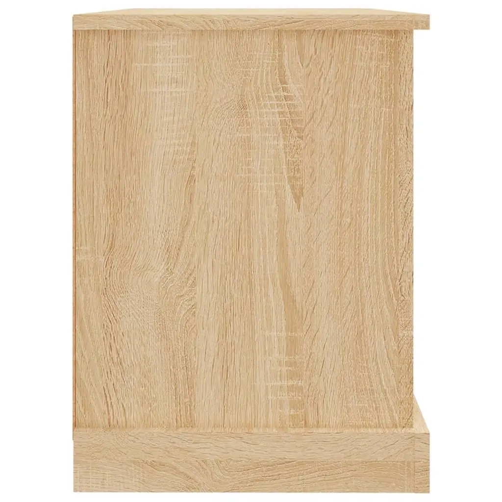 TV Cabinet Engineered Wood Sonoma Oak Brown 73x35.5x47.5 cm Storage Unit