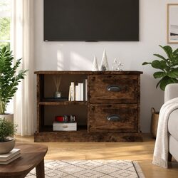 Friendly Brown Smoked Oak TV Cabinet for Your Home