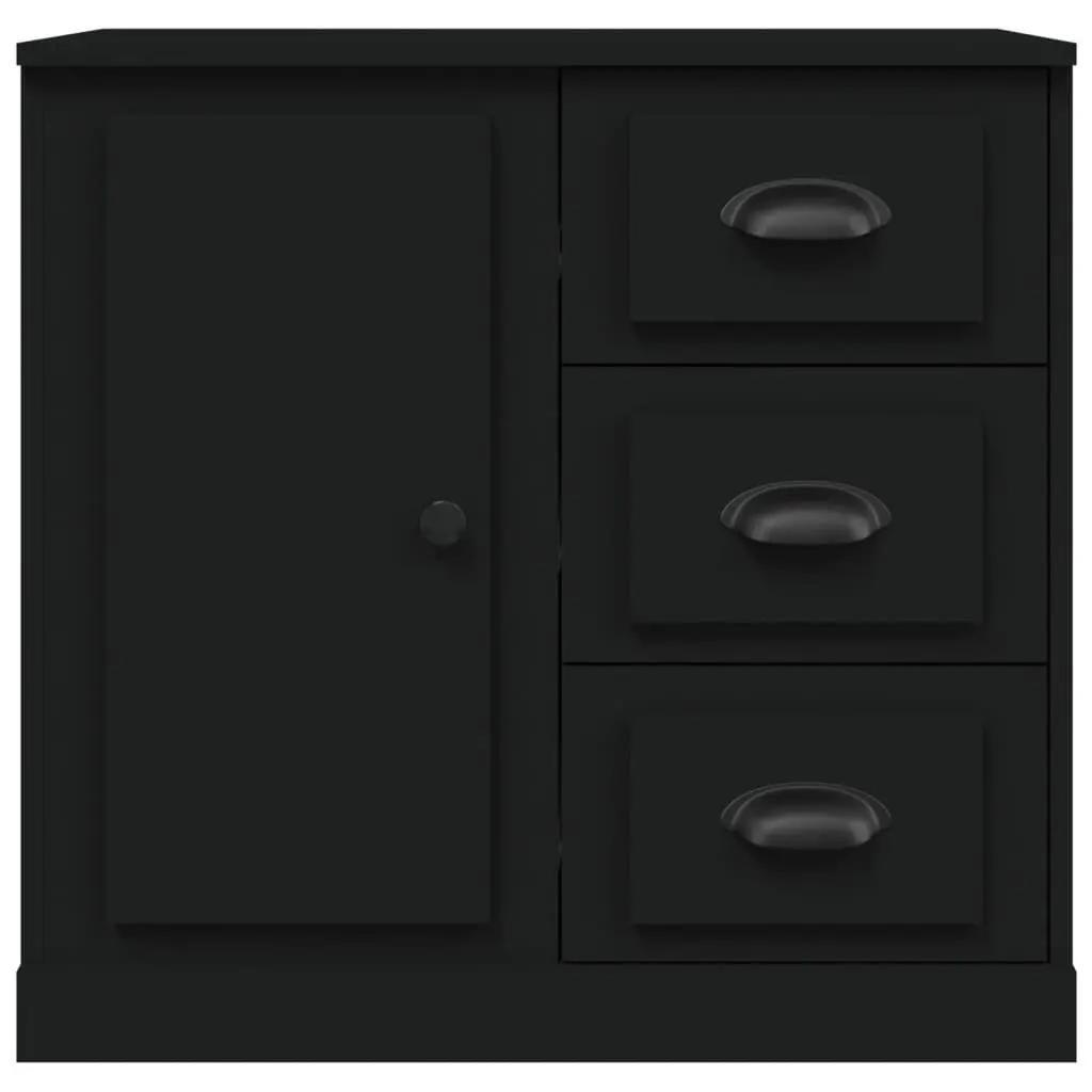 Black Sideboard for Organized Living Spaces
