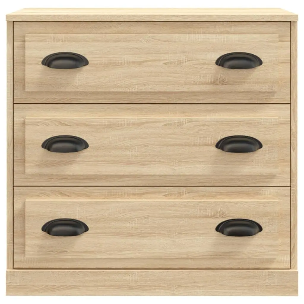Sideboard Engineered Wood Brown Storage Cabinet Cupboard Furniture