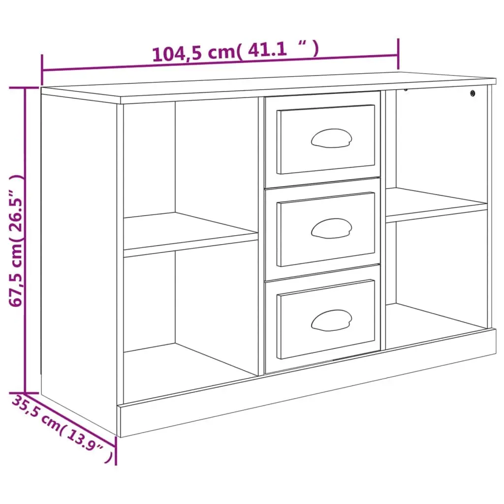 White Sideboard