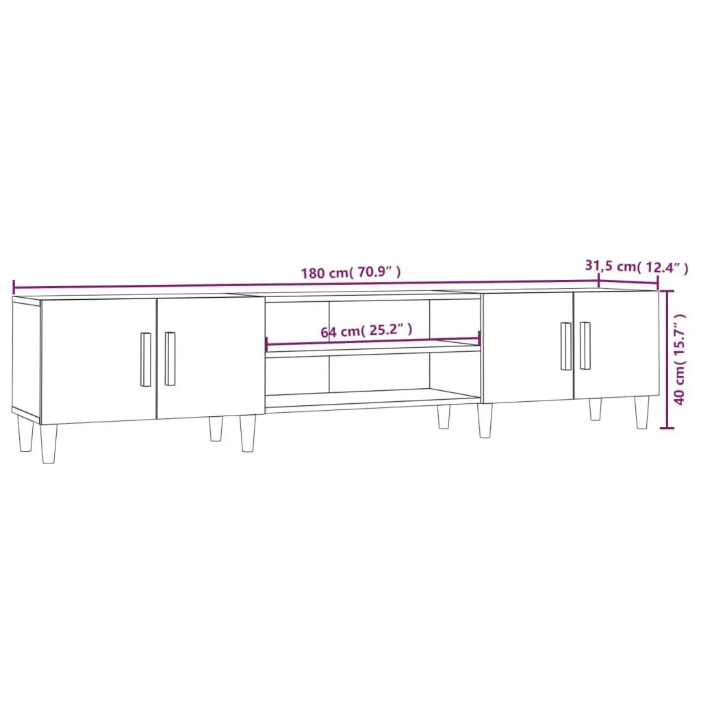 Brown TV Cabinet