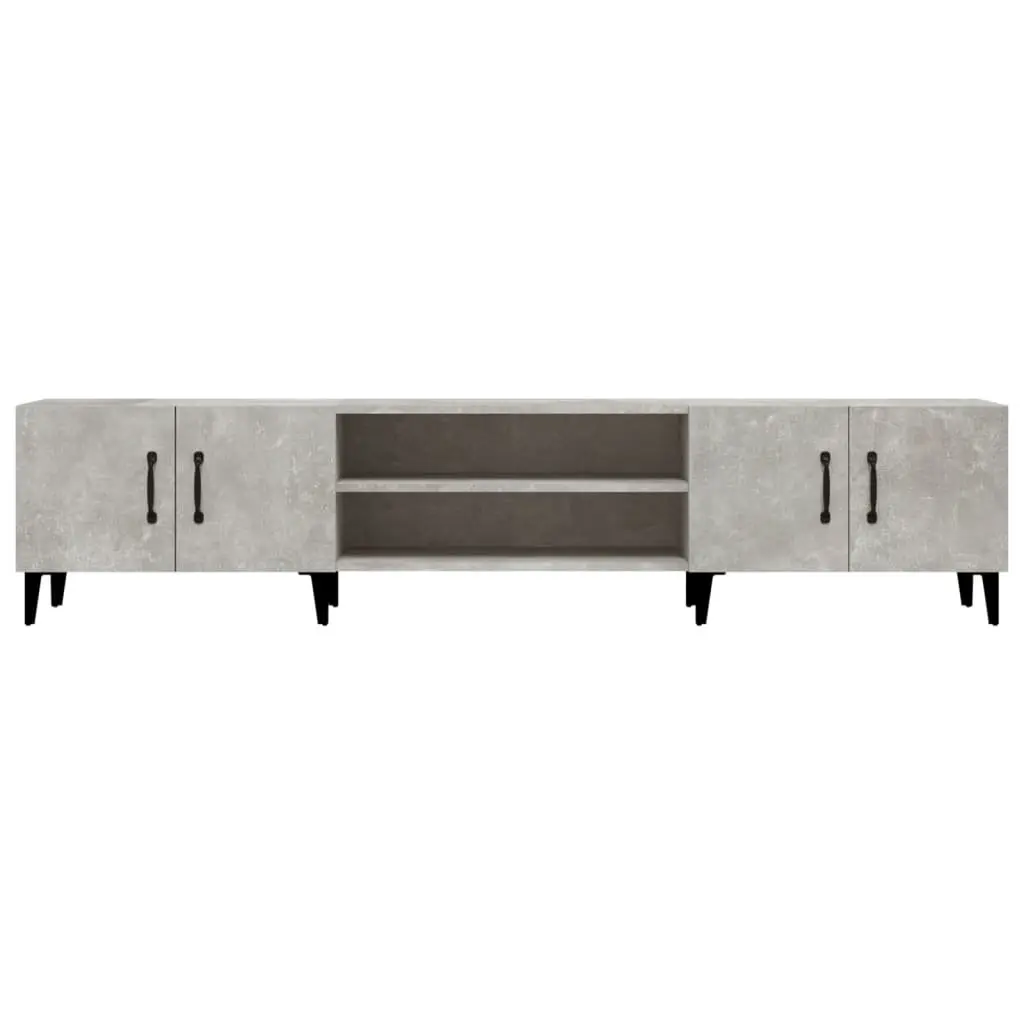 Grey TV Cabinet for Storage and Style