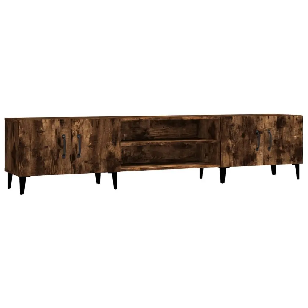Brown TV Cabinet 180x31.5x40 cm with Storage