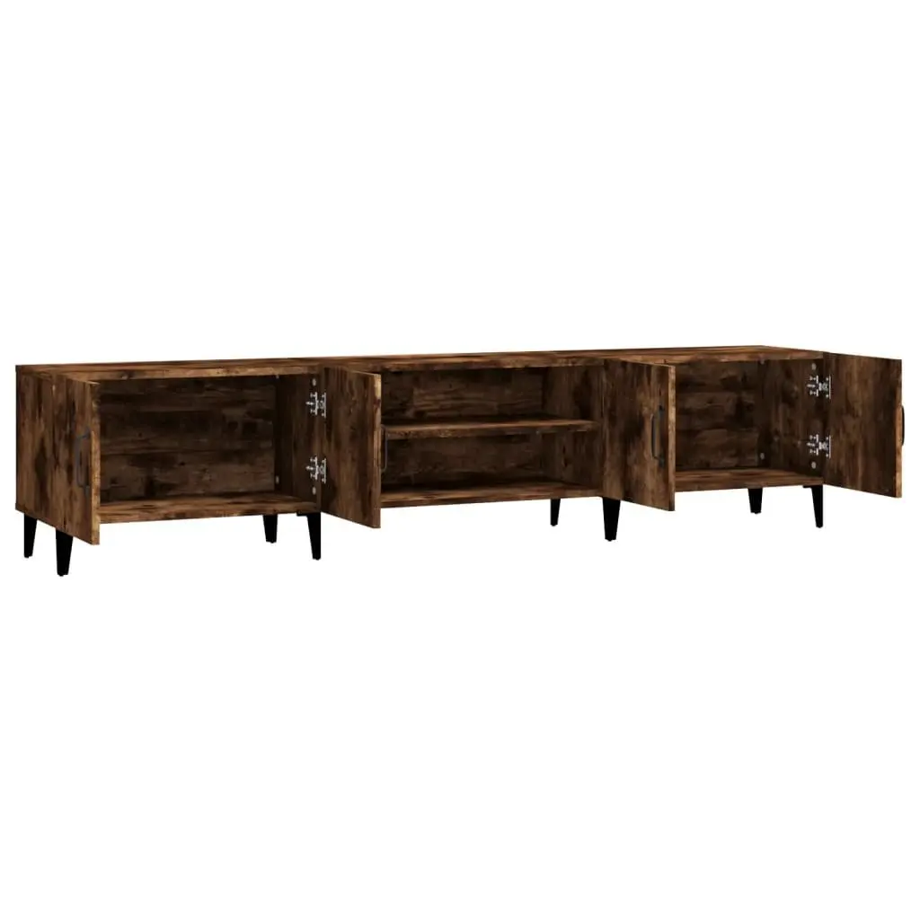 Brown TV Cabinet 180x31.5x40 cm with Storage