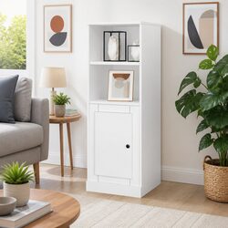 Your New White Highboard Storage Cabinet 36x35.5x103.5cm