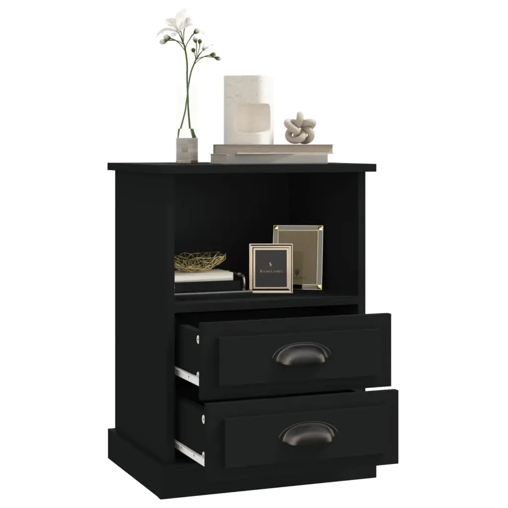 Black Bedside Cabinets for Storage