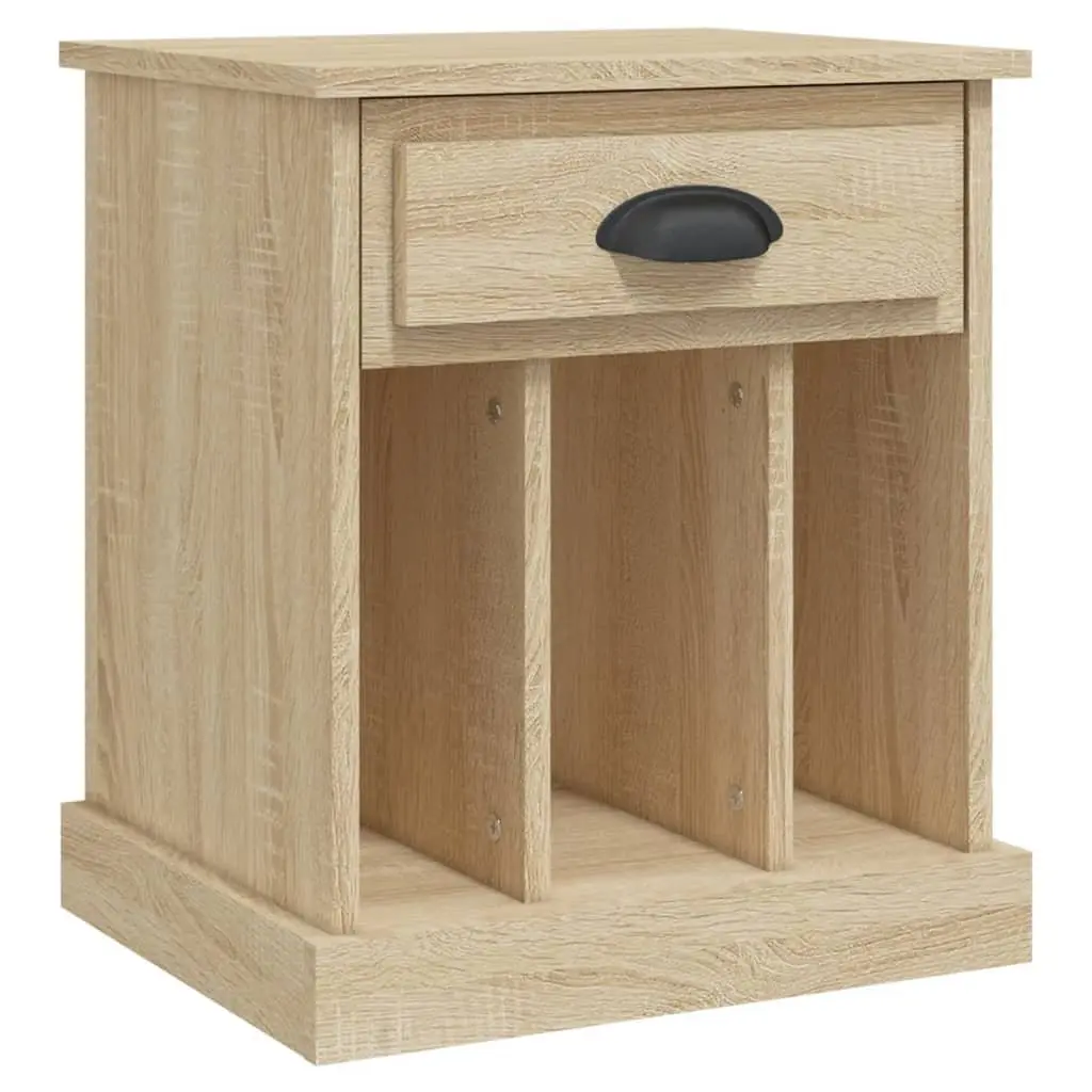 Bedside Cabinets 2 pcs Brown Sonoma Oak 43x36x50 cm Nightstand Storage Drawer