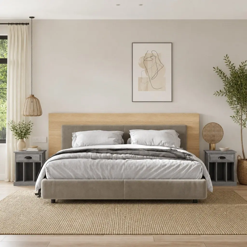 Grey Sonoma Bedside Cabinets