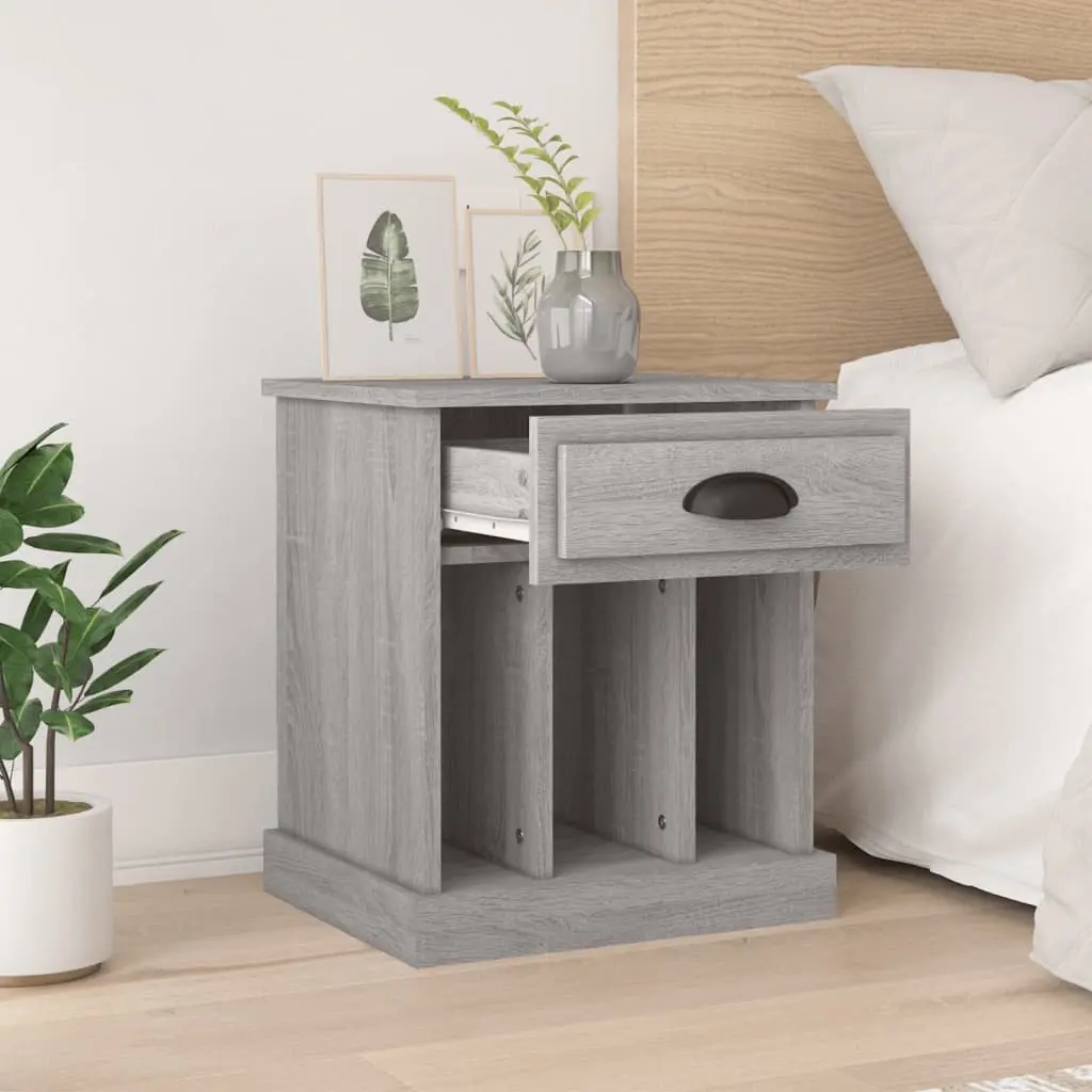 Grey Sonoma Bedside Cabinets