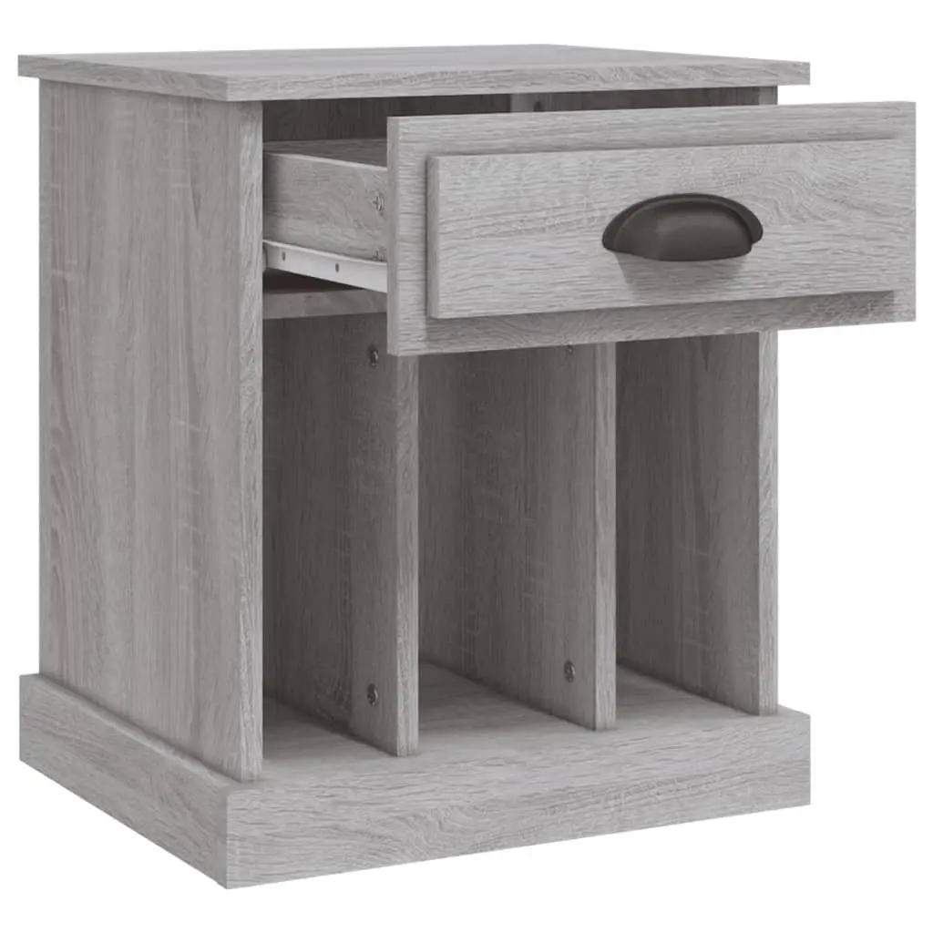 Grey Sonoma Bedside Cabinets
