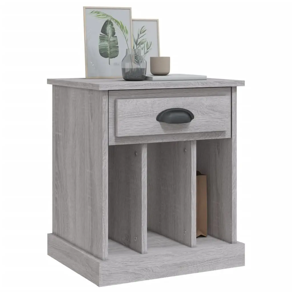 Grey Sonoma Bedside Cabinets