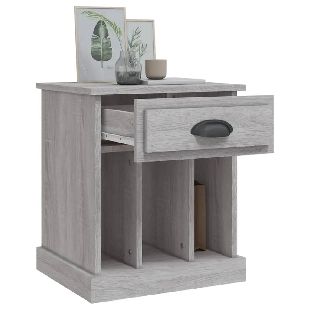 Grey Sonoma Bedside Cabinets