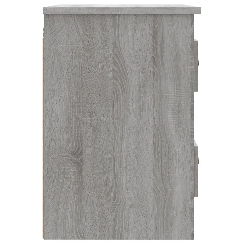 Grey Sonoma Floating Bedside Unit