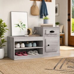 Your Go-To Grey Shoe Cabinet for Organised Living