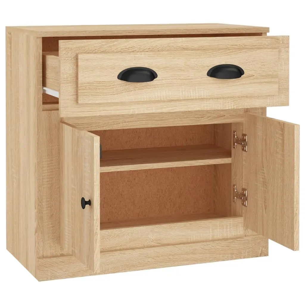 Brown Sideboard for Storage and Display 70cm