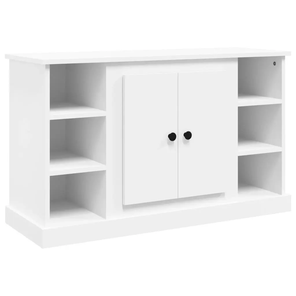 Sideboard Storage Cabinet Engineered Wood White 100x35.5x60cm