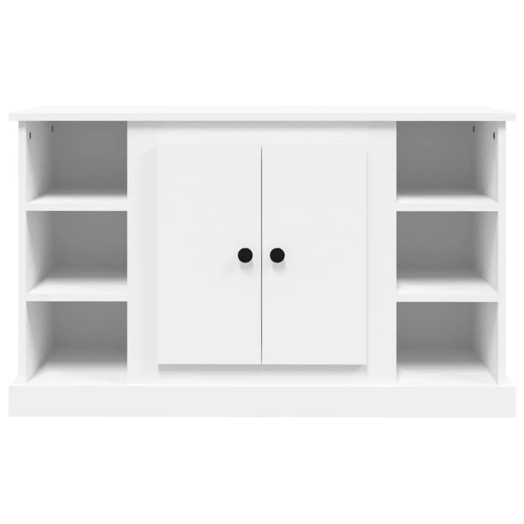 Sideboard Storage Cabinet Engineered Wood White 100x35.5x60cm