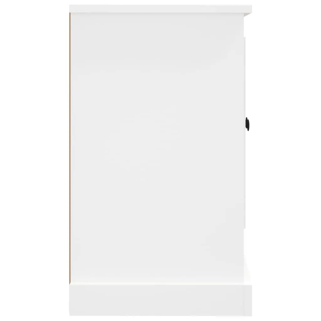 Sideboard Storage Cabinet Engineered Wood White 100x35.5x60cm