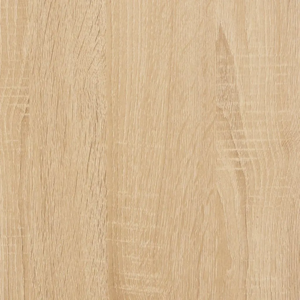 TV Cabinet Sonoma Oak Brown Engineered Wood Storage Unit 100x35.5x45cm