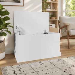 Your New White Storage Box for Bedroom and Living Room