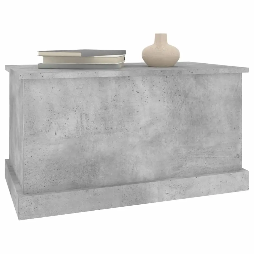 Storage Box Grey Engineered Wood 70x40x38 cm
