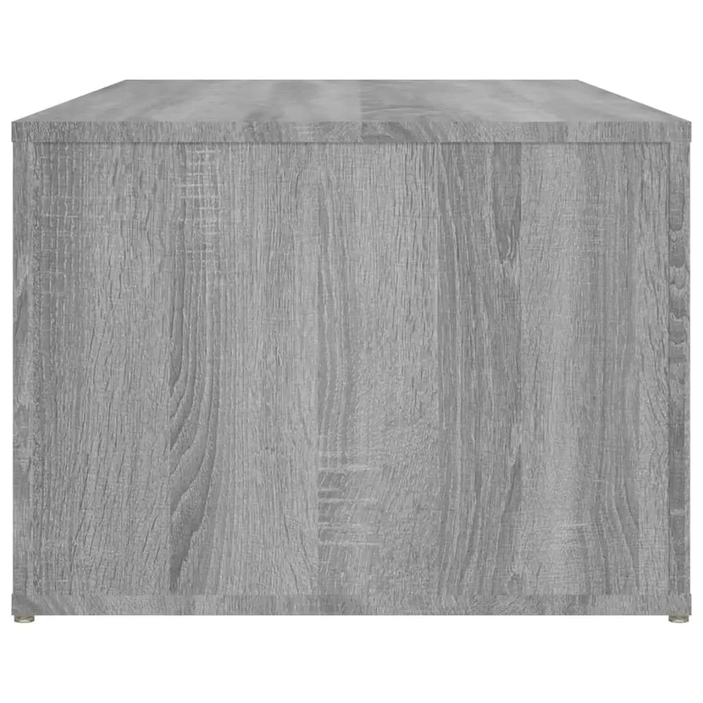 Grey Coffee Table 100x50x36 cm for Style and Storage