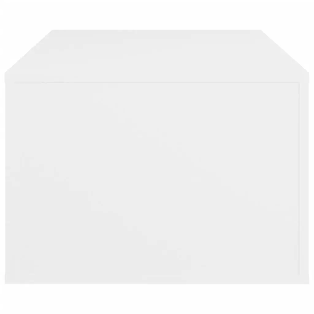 White Coffee Table with Storage Drawer 100x50.5x35 cm Engineered Wood for Living Room