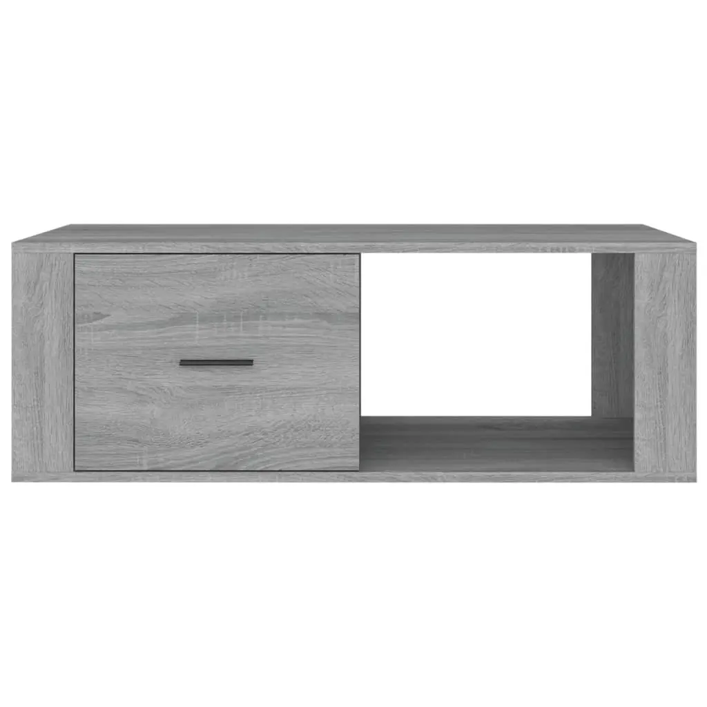 Coffee Table Grey Sonoma Engineered Wood Living Room Accent Table Drawer Storage