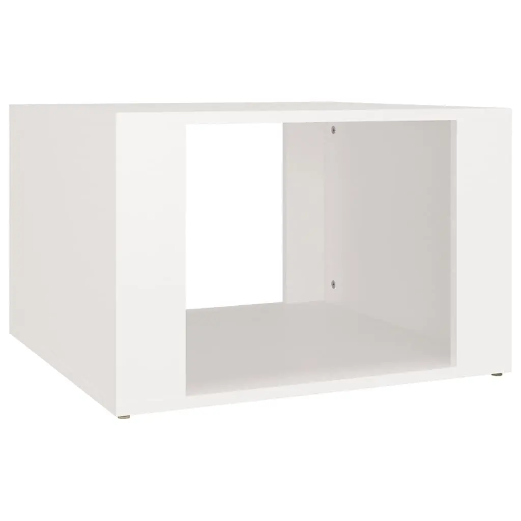 White Bedside Table for Storage