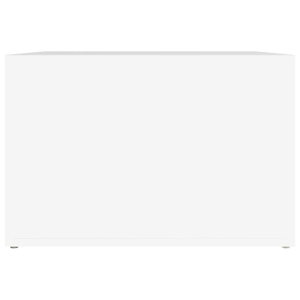 White Bedside Table for Storage