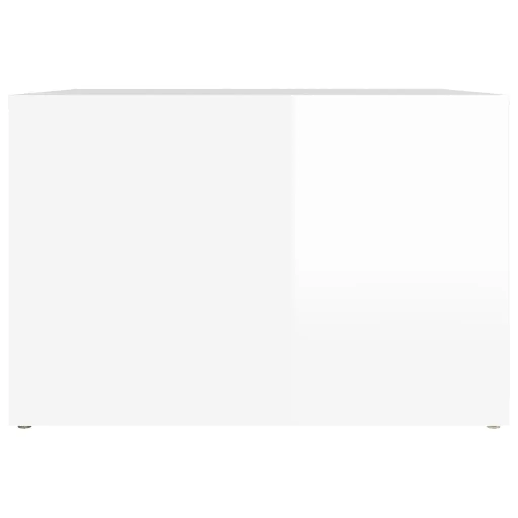 White Bedside Table with Storage Solutions