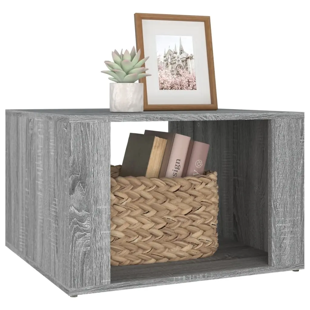 Grey Bedside Table for Storage