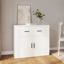 Friendly White Sideboard 80x33x70 cm - Your Storage Solution