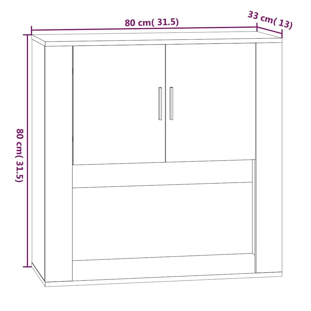 Grey Wall Cabinet for Home Organization