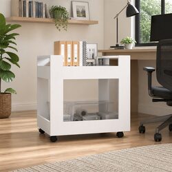 Your New Desk Trolley: Efficient Storage with Open Shelves