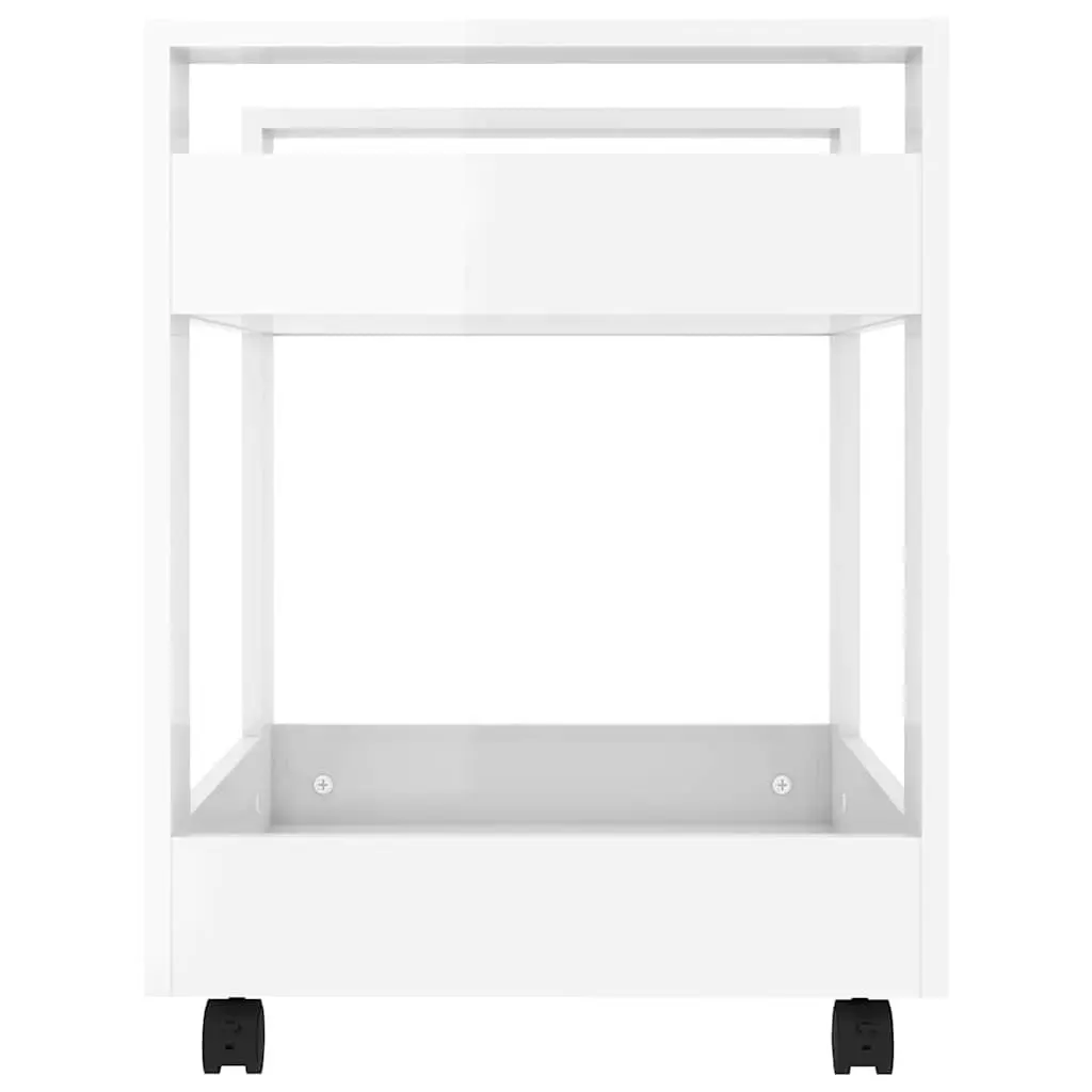 Desk Trolley Storage Cart for Home and Office