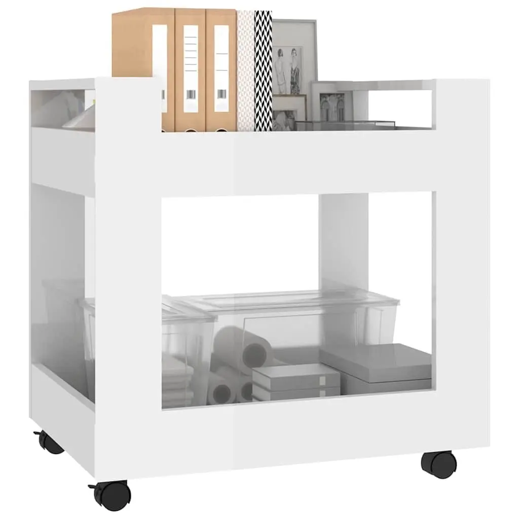 Desk Trolley Storage Cart for Home and Office