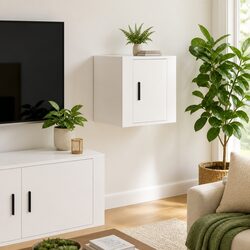 Your New White Wall Mounted TV Cabinet Awaits