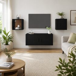 You’ll Love This Black Wall Mounted TV Cabinet