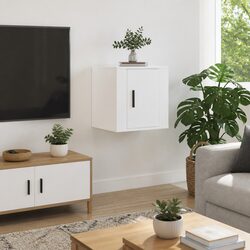 Your Friendly White Wall Mounted TV Cabinet 40x34.5x40cm