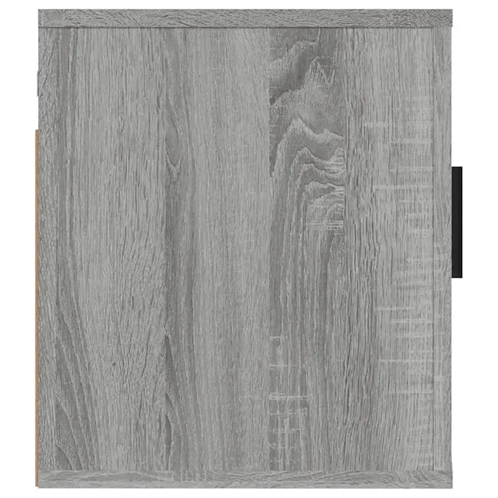Wall Mounted TV Cabinet Grey Sonoma 40x34.5x40cm Storage Unit Media Display