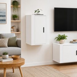 Friendly Wall-Mounted TV Cabinet for Everyday Use
