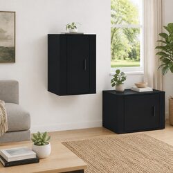 Your New Black Wall Mounted TV Cabinet Awaits
