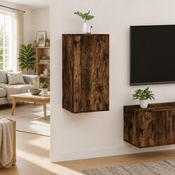 Friendly Wall Mounted TV Cabinet for Easy Living