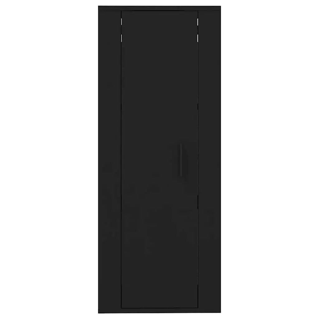 Wall Mounted TV Cabinet Black 40x34.5x100 cm Media Storage Unit