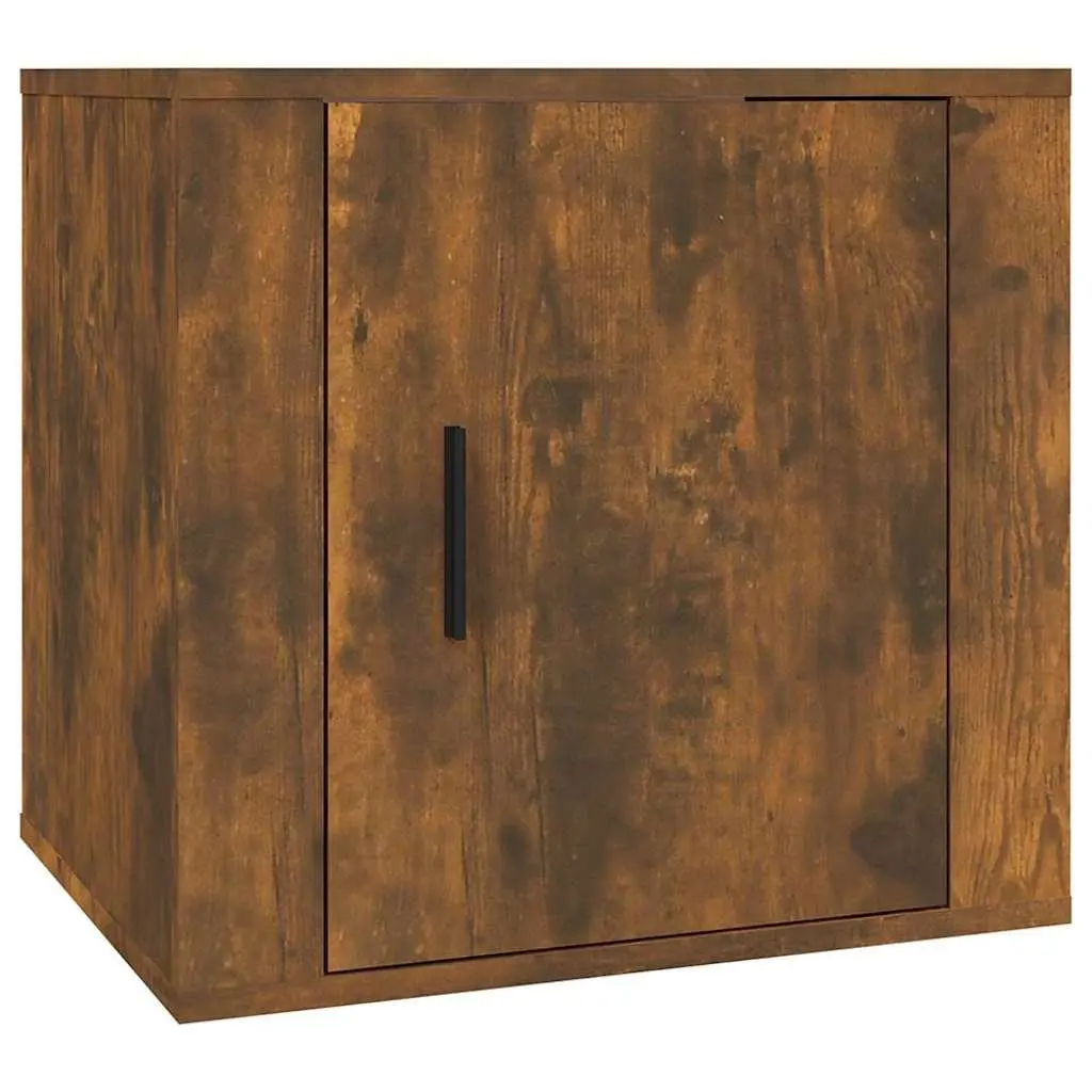 Bedside Cabinets 2 Pieces Storage Units Nightstand Bedroom Furniture Brown Wood