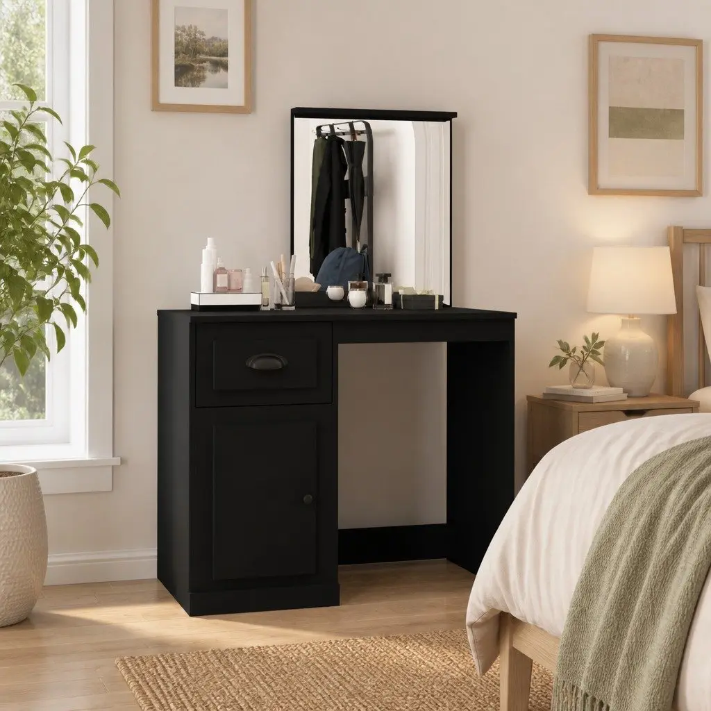 Black Dressing Table
